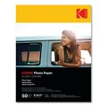 Kodak Photo Paper, 8 mil, 8.5 x 11, Glossy White, PK50, 50PK 41182